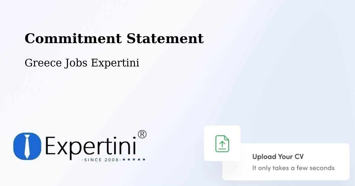 Corporate Commitment – Ágios Pétros - Greece Jobs Expertini