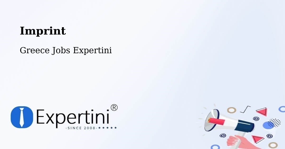 Imprint – Ágios Pétros - Greece Jobs Expertini